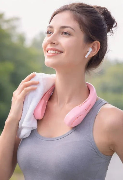 Portable Rechargeable Neck Fan