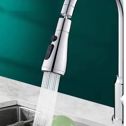3-Function Pull Down Kitchen Faucet with 360° Rotating Sprayer